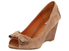 Geox - Donna Siria Zeppa Spuntat 1 (Chestnut Suede) - Footwear