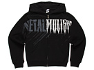 Metal Mulisha Kids - Sudden Boys Zip Up (Little Kids/Big Kids) (Black)