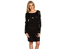 MICHAEL Michael Kors - L/S Sequin Dress (Black)