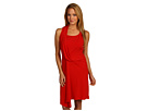 MICHAEL Michael Kors - Halter Drape Front Dress (Red Blaze)