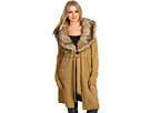 MICHAEL Michael Kors - L/S Sweater Coat (Dark Camel)