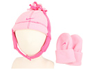 Nike Kids - Fleece Beanie Glove Set (Infant) (Perfect Pink/Spirit Pink)