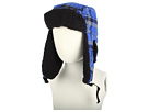 Nike 6.0 Kids - Plaid Trapper Hat (Big Kids) (Drenched Blue)