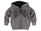 Billabong Kids - Broadway Zip Hoodie (Toddler/Little Kids) (Dark Grey Heather)