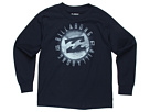 Billabong Kids - Aspect L/S Tee (Big Kids) (Navy)