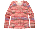 Billabong Kids - Bound L/S Tunic (Big Kids) (Plush Blush)