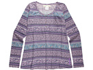 Billabong Kids - Bound L/S Tunic (Big Kids) (Viola)