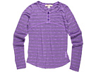 Billabong Kids - Gabbin L/S Scoop Neck (Big Kids) (Orchid)