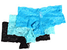 Christin Michaels - Lindsay Lace 3-Pack (Blue Surf/Sea Splash/Black)