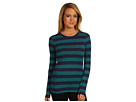 French Connection - FT Stripe Top (Blue Lagoon/Melon)