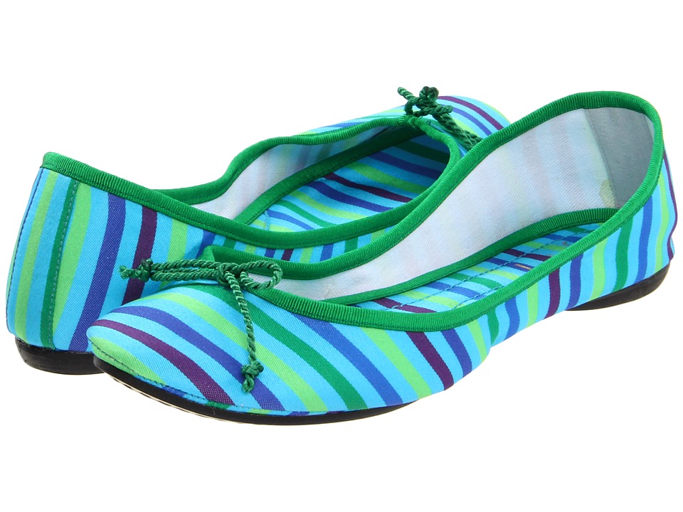 French Sole - Foxy (Turquoise Stripe) Women