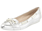 Nine West - Clarence (Silver/Ivory Synthetic)
