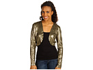 MICHAEL Michael Kors - L/S Sequin Shrug (Rich Olive)