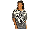 MICHAEL Michael Kors - Nairobi Zebra Tunic (Milk)