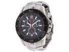 Swiss Military - SM: Black Dial Watch (Black/Stainless Steel)