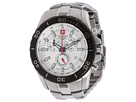 Swiss Military - SM: Men's Marine Officer Silver Dial Watch (Silver/Stainless Steel)