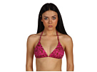 Tibi - Stampede Triangle Top (Pink Multi)