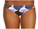 Tibi - Scrolls American Bottom With Ring (Royal Blue Multi)