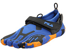 Fila Kids - Skele-Toes EZ Slide (Toddler/Youth) (Campanula/Black/Neon Orange)