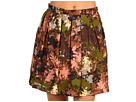 Jack - Port Scatttered Leaves Skirt (Brown)