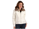 Steve Madden - Puff Bomber Jacket/Fur (Ivory)