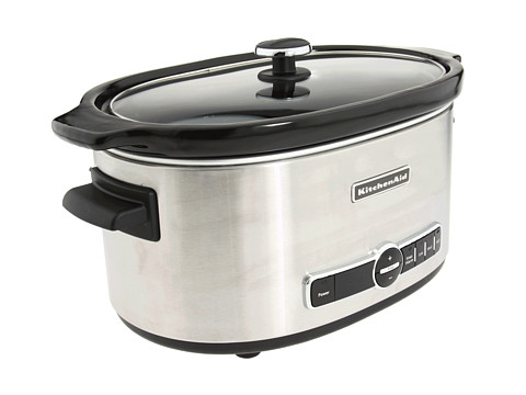 KitchenAid - KSC6223 6-Quart Slow Cooker (Stainless Steel) Individual Pieces Cookware