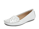 Stuart Weitzman - Chips (White Patent) - Footwear