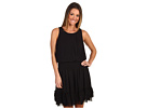 Jessica Simpson - Pleated Sleeveless Tank Dress (Black) - Apparel