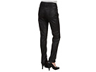 AK Anne Klein Petite - Petite Metallic Denim Pant in Black (Black)