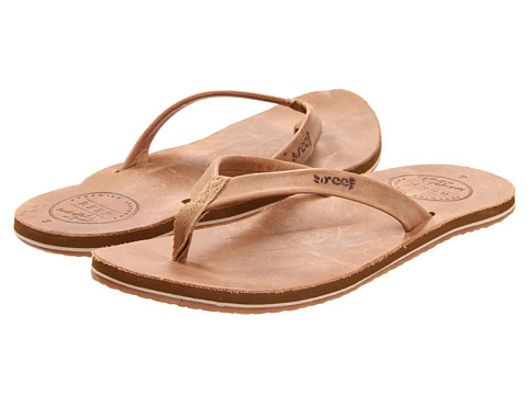 reef skinny leather flip flops