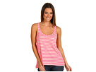 AG Adriano Goldschmied - Highlighter Stripe Trapeze Tank (Neon Pink)
