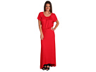 Ella Moss - Girl's Best Friend Tie Back Maxi Dress (Ruby) - Apparel