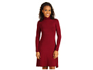 Karen Kane - Turtleneck Dress (Bordeaux)