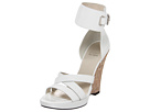 Stuart Weitzman - Hilda (White Patent) - Footwear
