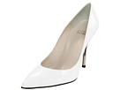 Stuart Weitzman - Naughty (White Patent) - Footwear