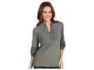Trinity - 3/4 Sleeve With Cotton Silk Solid Knit (Olive)