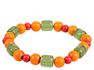 Tarina Tarantino - Cinnamon Girl Stretch Cylindrical Bracelet (Multi)
