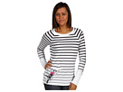 Fox - Flirty Crew L/S (White)