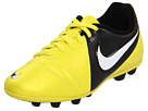 Nike Kids - Jr Ctr360 Enganche III FG (Toddler/Little Kid/Big Kid) (Sonic Yellow/Black/White) - Footwear
