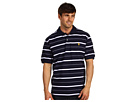 U.S. Polo Assn - Yarn Dye Pique Striped Polo (Classic Navy)