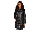 Rainforest - Shiny Cire Down Coat with Pillow Collar W6557 (Black)