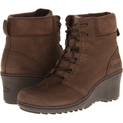 Keen Akita Lace Boot (Slate Black) Footwear