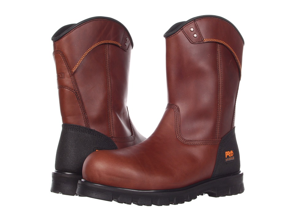 Timberland Boomtown Wellington Safety Toe (Brown) Men