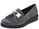 Stuart Weitzman - Mocmoc (Anthracite Velour) - Footwear