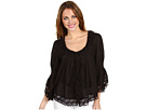 Christin Michaels - Milly Lace Blouse (Black)