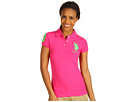 U.S. Polo Assn - Solid Polo Big Pony (Pink/ Lime)