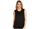 BCBGMAXAZRIA - Evan Blouse W/ Paillettes At Neckline (Black)