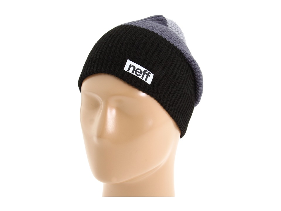 UPC 846490048302 product image for Neff Trio Beanie (Black/Grey/Grey) Beanies | upcitemdb.com