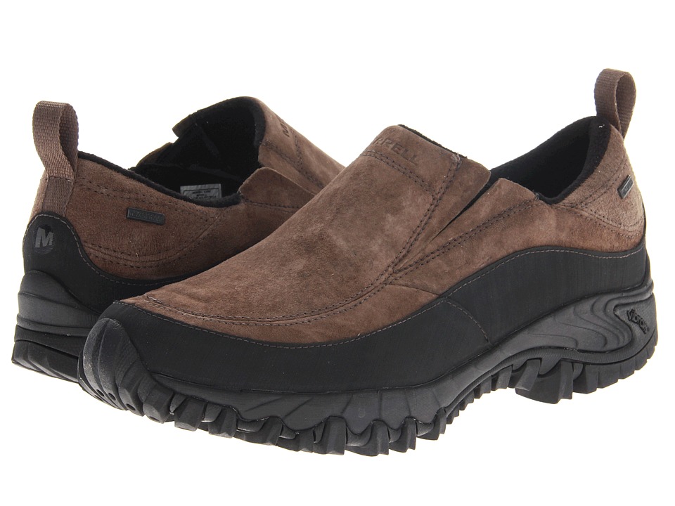 merrell men's shiver moc waterproof slip on