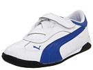 Puma Kids - Fast Cat V (Toddler/Little Kid/Big Kid) (White/Olympian Blue) - Footwear